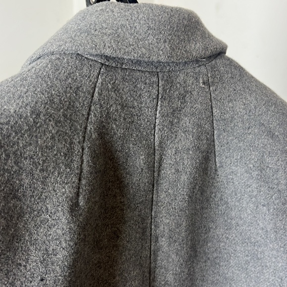 WOMENS GREY ZARA TRAFALUC PEACOAT BARELY WORN - Picture 5 of 6